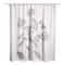 Neutral Distressed Florals 71" x 74" Shower Curtain
